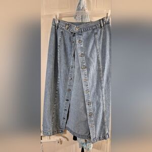 SHEIN Blue Denim Shirt